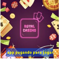 app pagando para jogar